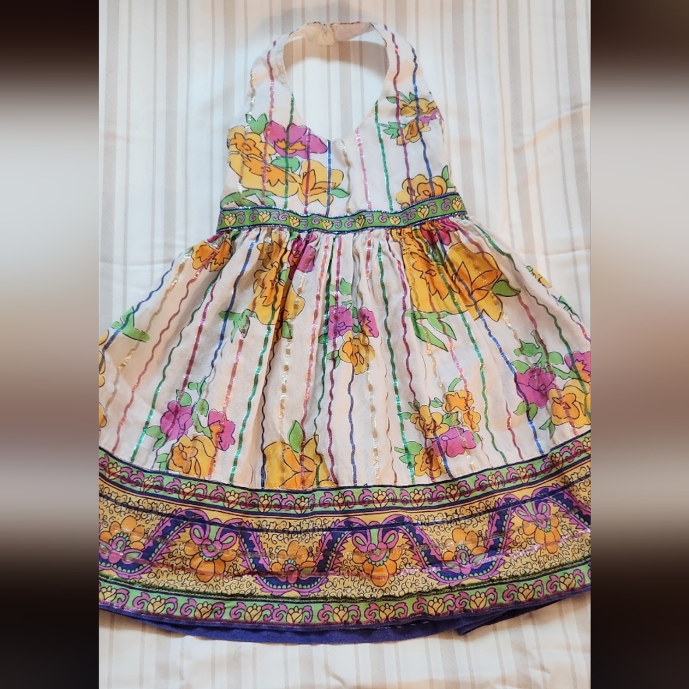 💜Blueberi boulevard halter dress